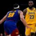 Paksa Gim Kelima Playoff, Lakers Akhirnya Tekuk Nuggets 2 Los Angeles Lakers vs Denver Nuggets pada laga keempat babak playoff NBA Wilayah Barat di Crypto.com Arena Los Angeles, California.