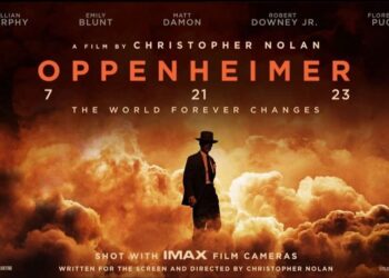 Poster film Oppenheimer.