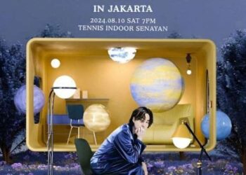 Poster konser solo Suho EXO di Jakarta.