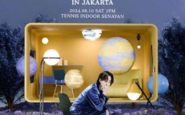 Poster konser solo Suho EXO di Jakarta.