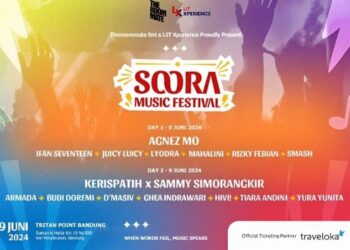 Poster SOORA Music Festival 2024.