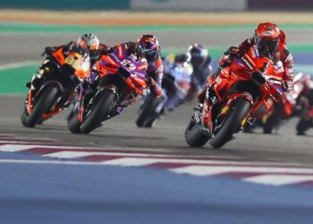 Salah satu balapan MotoGP.