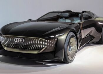 Salah satu seri mobil Audi.