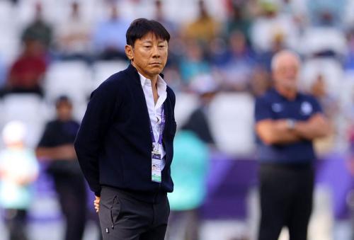 Harus Hadapi Negaranya Sendiri, Pelatih Timnas Shin Tae-yong: Berat! 1 Pelatih timnas Indonesia U-23, Shin Tae-yong.