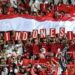 Tim Debutan, Indonesia Ukir Catatan Apik di Piala Asia U-23 2 Penonton Timnas Indonesia U-23 saat bertanding lawan Yordania, di Stadion Abdullah bin Khalifa, Doha, Minggu (21/4/2024) malam WIB.