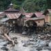 Warga Diingatkan Waspadai Potensi Banjir Bandang Susulan Marapi 2 Sejumlah rumah hancur akibat banjir bandang sepekan lalu di kawasan Lembah Anai, Tanah Datar, Sumatera Barat, Sabtu (18/5/2024).