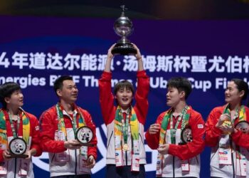 China juara Uber Cup 2024.