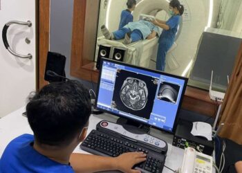 Rumah Sakit Materna Medan bekerja sama dengan GE HealthCare menggunakan MRI untuk mendignosis pasien.