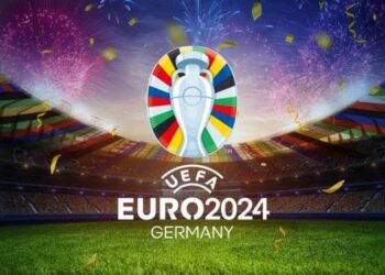 Ilustrasi logo Euro 2024.