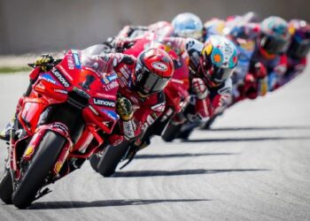 Pembalap Ducati, Francesco Bagnaia menangi MotoGP Catalunya.