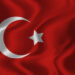 Ilustrasi bendera Turki.