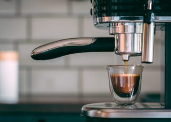 Ilustrasi kopi espresso.