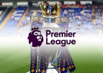 Ilustrasi logo Premier League.