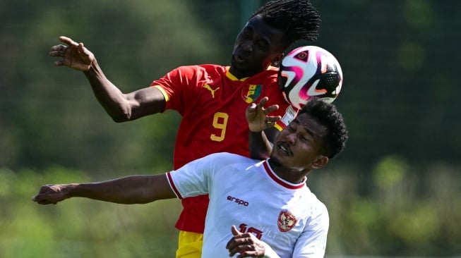 Kalah 0-1 Lawan Guinea, Indonesia Gagal ke Olimpiade 1 Laga Indonesia vs Guinea di play-off Olimpiade 2024, di Stade Pierre Pibarot, Paris, Kamis (9/5/2024) malam WIB.