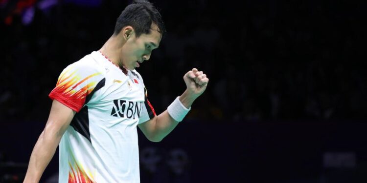 Tunggal putra Indonesia, Jonatan Christie.