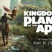 Poster film Kingdom of the Planet of the Apes.