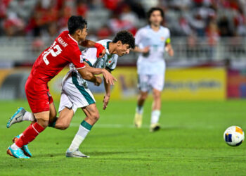 Irak menang 2-1 melawan Indonesia dalam pertandingan perebutan tempat ketiga Piala Asia U-23 2024, di Stadion Abdullah Bin Khalifa di Doha, Qatar, pada 2 Mei 2024.