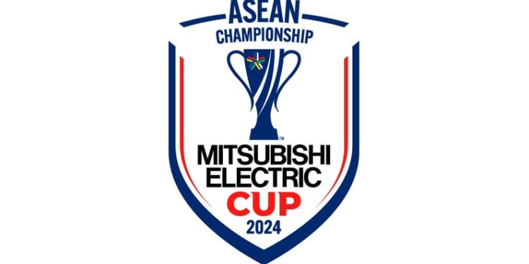 Drawing ASEAN Championship Mitsubishi Electric Cup 2024, Indonesia di Grup B 1 Logo ASEAN Championship Mitsubishi Electric Cup 2024.