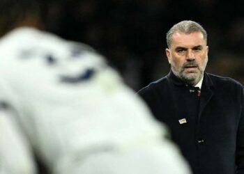 Manajer Tottenham Hotspur, Ange Postecoglou.