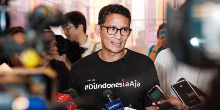 Anggaran Kemenparekraf Terpangkas Rp1,8 Triliun 1 Menparekraf, Sandiaga Salahuddin Uno.
