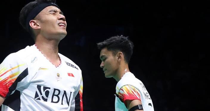 Ganda putra Indonesia Bagas Maulana/Muhammad Shohibul Fikri.