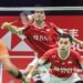 Leo/Daniel Menang, Indonesia Juara Grup C Thomas Cup 2024 2 Leo Rolly Carnando/Daniel Marthin menghadapi Dhruv Kapila/Sai Pratheek, di Hi-Tech Zone Sports Centre Gymnasium, Chengdu, Rabu (1/5/2024) malam WIB.