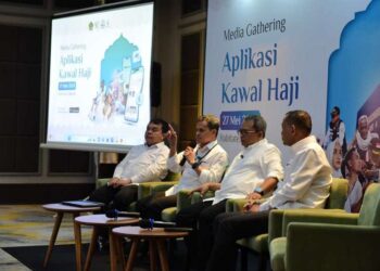 Peluncuran aplikasi Kawal Haji.