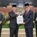Pemprov Sumut Raih WTP ke-10 Berturut-turut 2 Penyerahan LHP BPK RI di Ruang Rapat Paripurna DPRD Sumut, Jalan Imam Bonjol Nomor 5, Medan, Senin (27/5/2024).