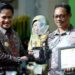 Penyerahan Pengahargaan Lingkungan Hidup 2023 oleh Pj Gubernur Sumut, Hassanudin, di Aula Raja Inal Siregar, Jalan Diponegoro, Medan, Jumat (3/5/2024).