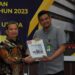 Wali Kota Medan, Bobby Nasution bersama Ketua DPRD Kota Medan, Hasyim menerima langsung LHP atas LKPD tahun 2023 yang diserahkan Kepala BPK RI Perwakilan Provinsi Sumut, Eydu Oktain Panjaitan, di Kantor BPK RI Provinsi Sumut.