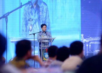 Pj Gubernur Sumut, Hassanudin, membuka Seminar, Short Course, dan Pameran Nasional yang diselenggarakan HAKI Komda Sumut.