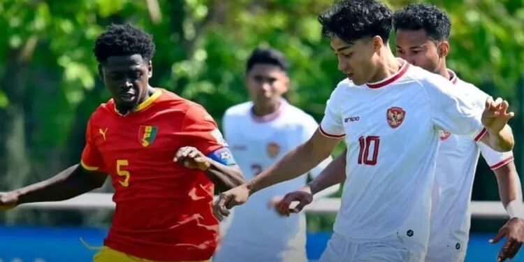Statistik Pertandingan Playoff Olimpiade Indonesia vs Guinea 1 Laga Indonesia vs Guinea di play-off Olimpiade 2024, di Stade Pierre Pibarot, Paris, Kamis (9/5/2024) malam WIB.