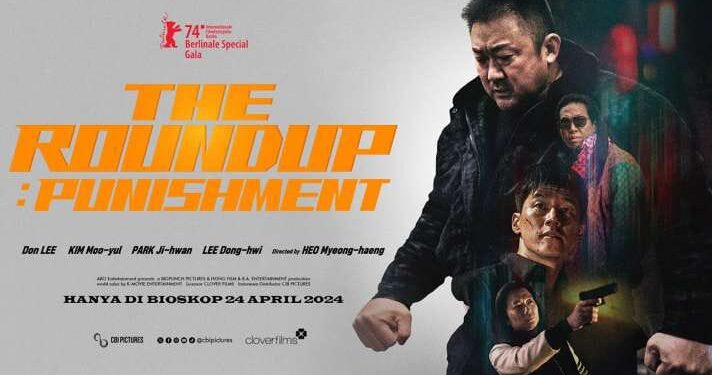 The Roundup: Punishment Kalahkan Rekor Exhuma, 10 Hari Gaet 7 Juta Penonton 1 Poster film The Roundup: Punishment.
