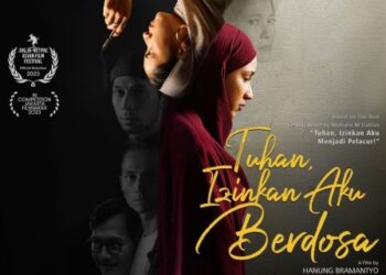 Poster film 'Tuhan, Izinkan Aku Berdosa'.