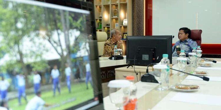 Pj Gubsu Sebut APIP Berperan Sukseskan Pembangunan Daerah 1 Rakor Nasional Pengawasan Intern tahun 2024 yang diselenggarakan Badan Pengawas Keuangan dan Pembangunan (BPKP).