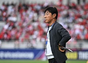 Pelatih Timnas Indonesia, Shin Tae-yong.