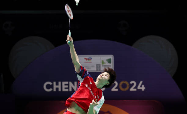 Shi Yu Qi Salip Axelsen, Kini Tempati Peringkat 1 Dunia 1 Pebulu tangkis tunggal putra China, Shi Yu Qi.