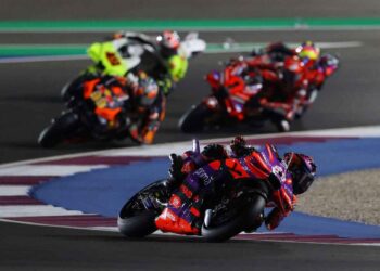 Salah satu balapan MotoGP.