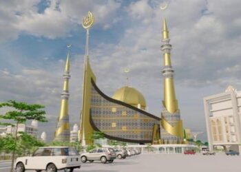 Desain Islamic Center Medan.