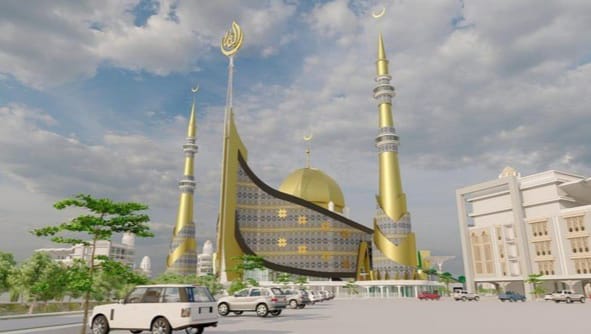 Bobby Optimis Islamic Center Medan Bisa Dipakai Salat Ied Tahun Depan 1 Desain Islamic Center Medan.