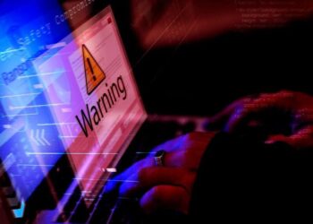 Ilustrasi serangan ransomware.