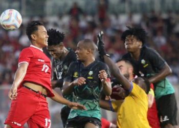 Laga uji coba Indonesia vs Tanzania di Stadion Madya, Senayan, Jakarta, Minggu (2/6/2024) sore WIB, berakhir 0-0.