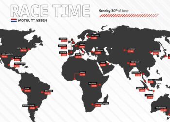 Race Time MotoGP Assen.