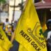 Bendera Partai Golkar.