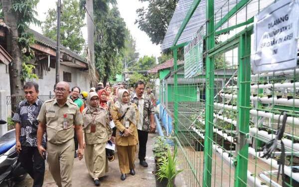 Atasi Persoalan Lingkungan, Jakpus Gencarkan Program Kampung Iklim 1 Pemko Jakpus melakukan monitoring dan program kampung iklim (proklim) di RW 01 Kelurahan Gambir, Kecamatan Gambir, Jakarta Pusat.