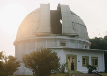 Observatorium Bosscha ITB, Kabupaten Bandung Barat, Jawa Barat.