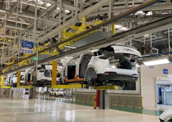PT NETA Auto Indonesia melakukan kunjungan ke salah satu pabrik perakitan NETA secara langsung di markas besar Hozon Auto China.