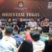Pertemuan orientasi tugas PPK yang digelar KPU Kota Medan.