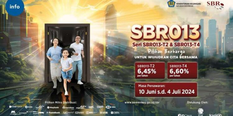 Pemerintah Terbitkan SBR013, Cek Imbal Hasilnya! 1 Pemerintah terbitkan SBR013.