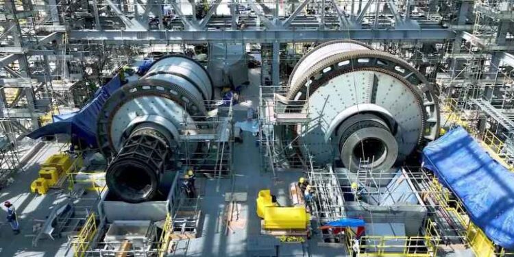 Smelter PT Freeport Indonesia (PTFI) di KEK Gresik.